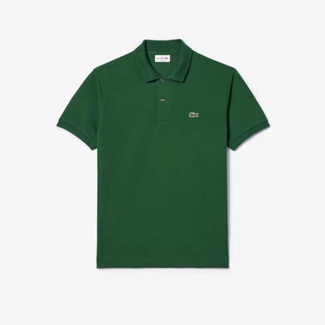 新品 LACOSTE ポロシャツL1212 蛍光黄緑 文字ワニ サイズ5 highground_ta-0373